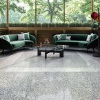 Il grès porcellanato a effetto terrazzo