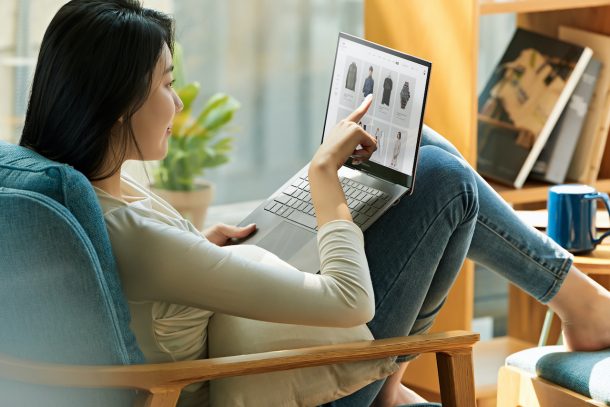 Il laptop Samsung Galaxy Book S