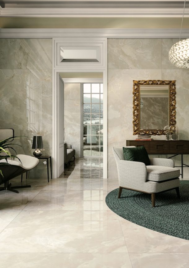 grès porcellanato effetto onice di Casalgrande Padana