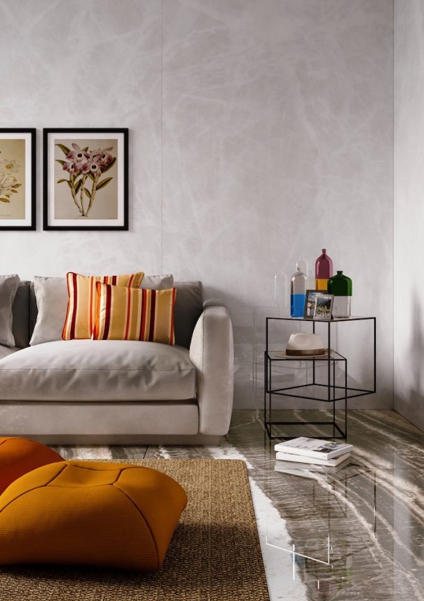 grès porcellanato effetto onice di Casalgrande Padana