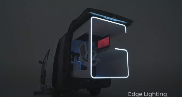 Caravan NV 350 office pod concept di Nissan