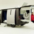 Caravan NV 350 office pod concept di Nissan