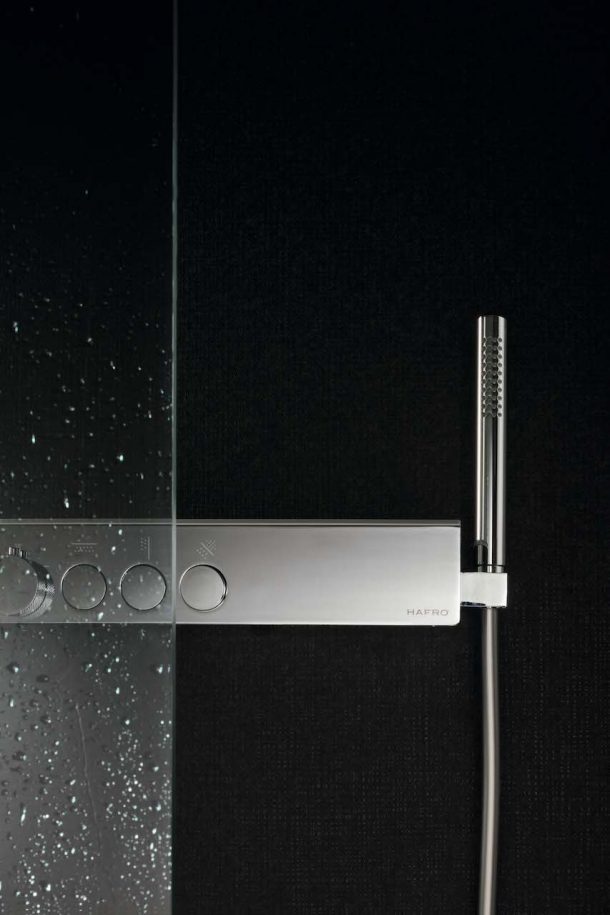 Il sistema doccia Icon Taps e Icon Column di Gruppo Geromin