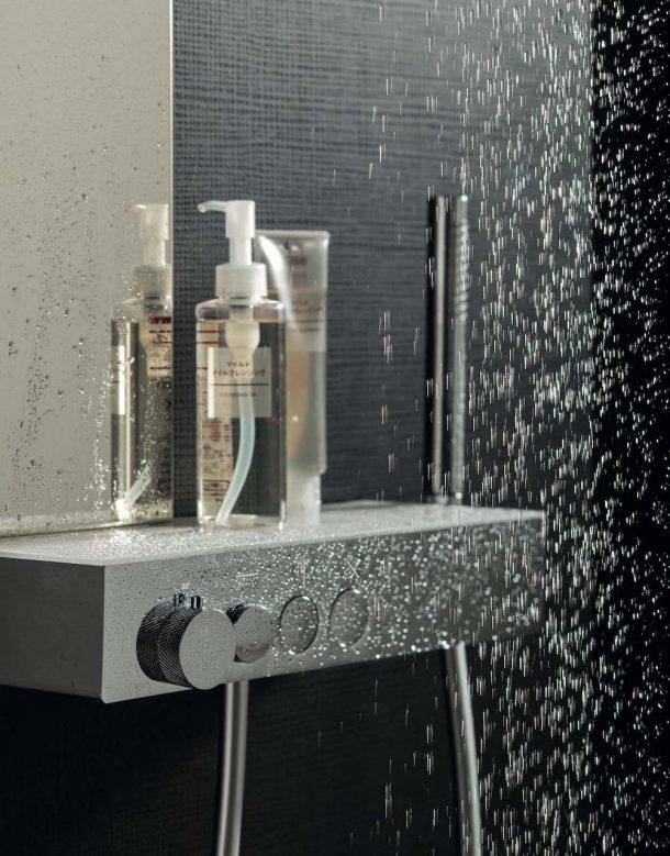 Il sistema doccia Icon Taps e Icon Column di Gruppo Geromin