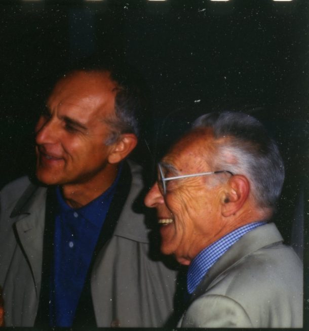 Achille Castiglioni e Gianfranco Cavaglià