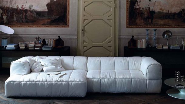 divano Strips di Cini Boeri