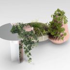 Arredi con verde integrato