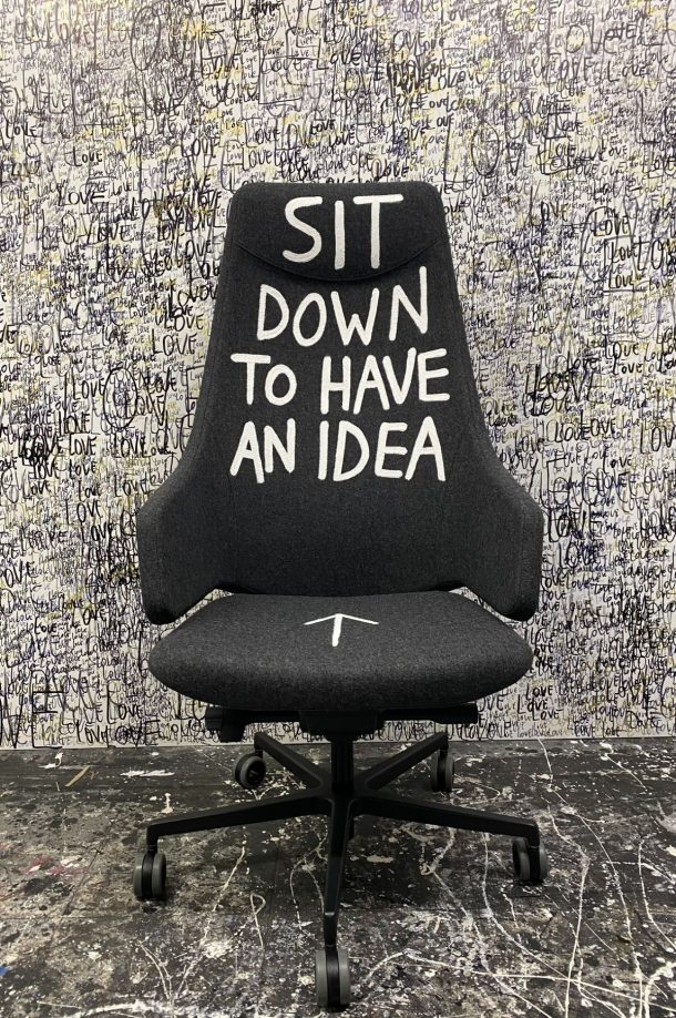 Sit down have an idea