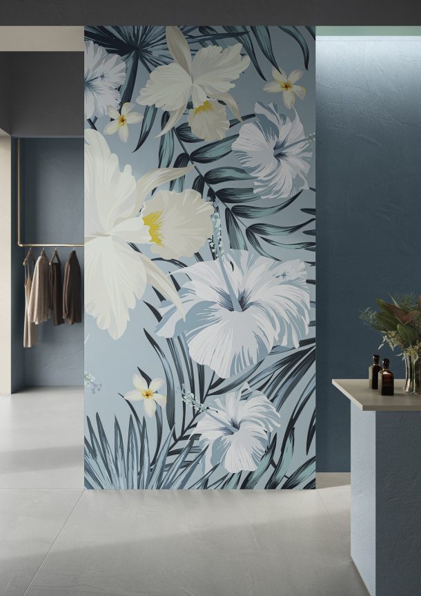 piastrelle effetto carta da parati