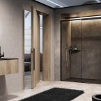 Infinito di Relax: il box doccia a scorrimento magnetico