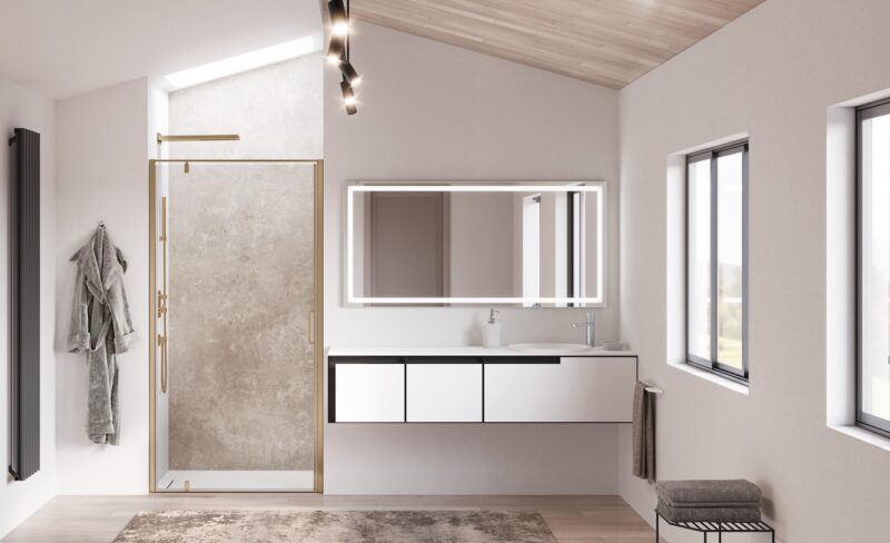 La cabina doccia Kubik di Relax