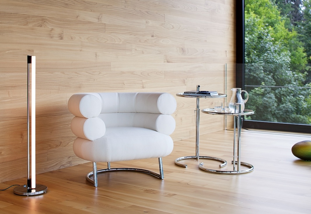 La poltrona Bibendum di Eileen Gray per ClassiCon