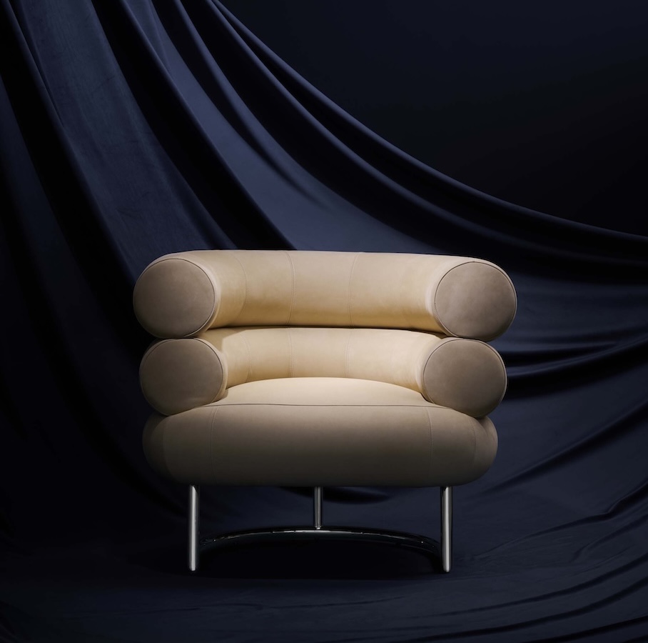 La poltrona Bibendum di Eileen Gray per ClassiCon