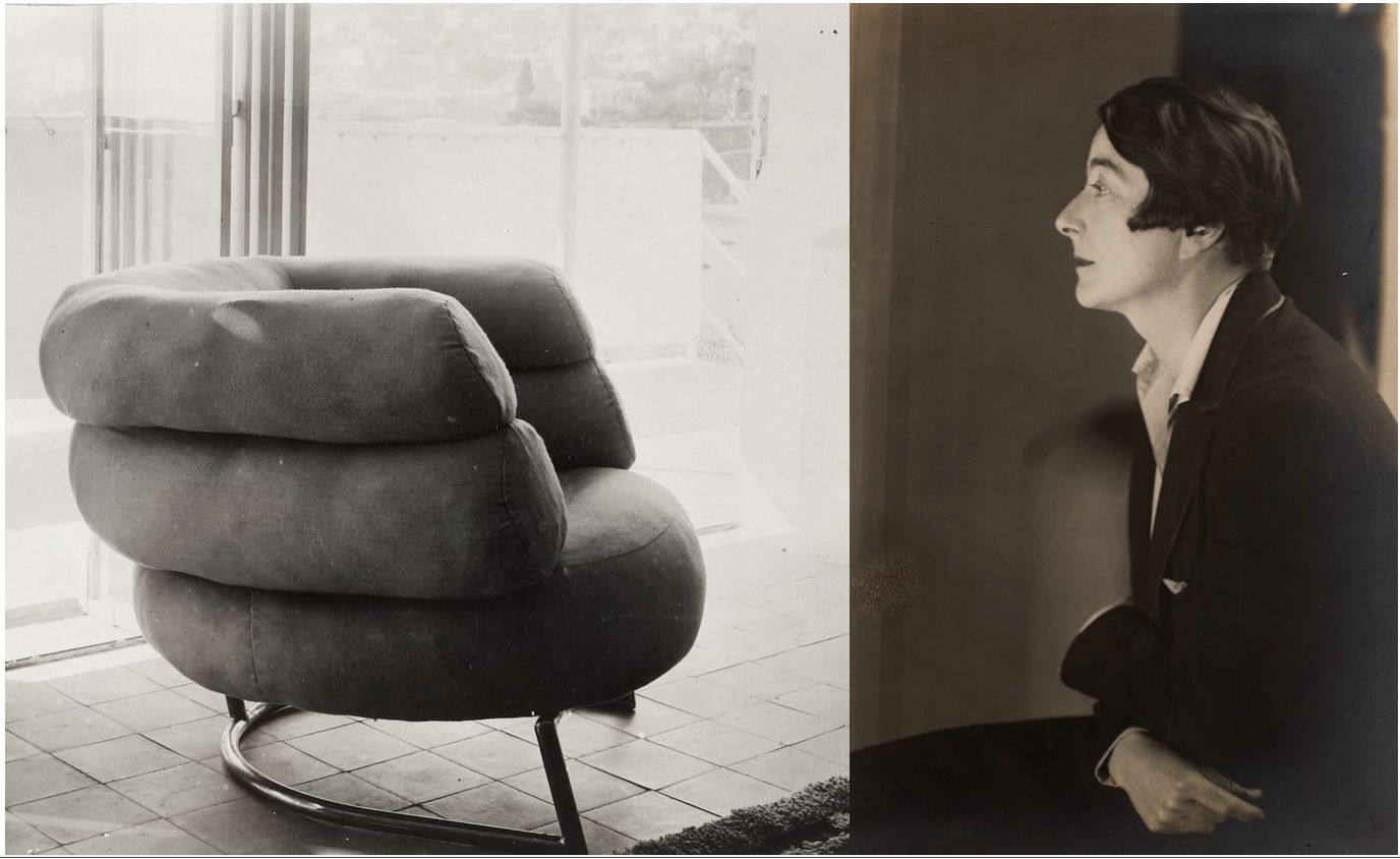 La poltrona Bibendum di Eileen Gray