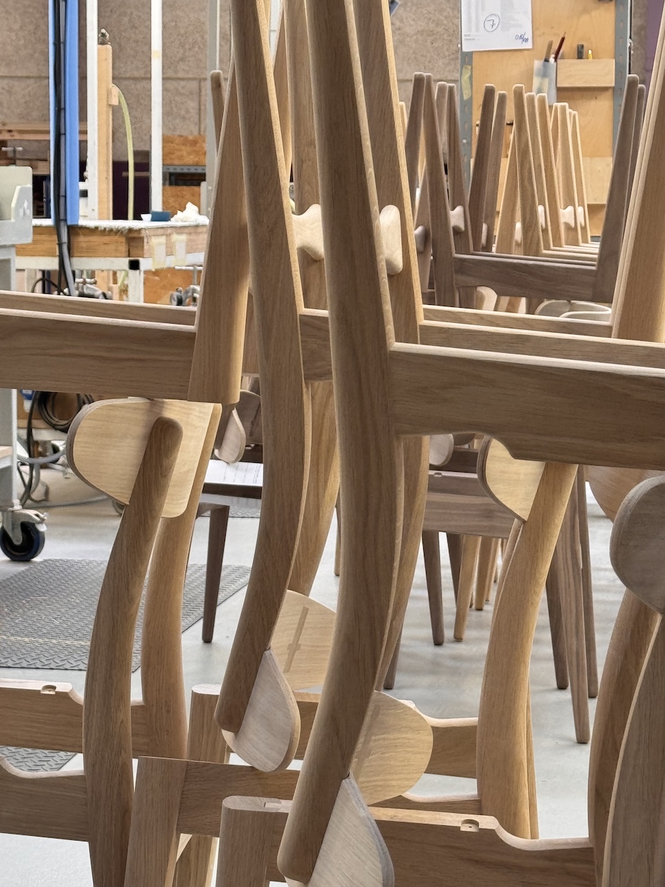 I laboratori artigianali di Carl Hansen & Son