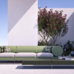 Il divano outdoor RHOR di Lyxo