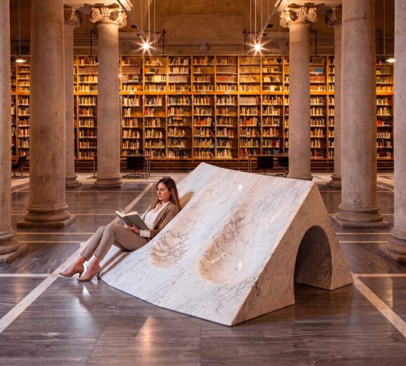 Marmifere: micro architetture in marmo in marmo di Studio Lievito